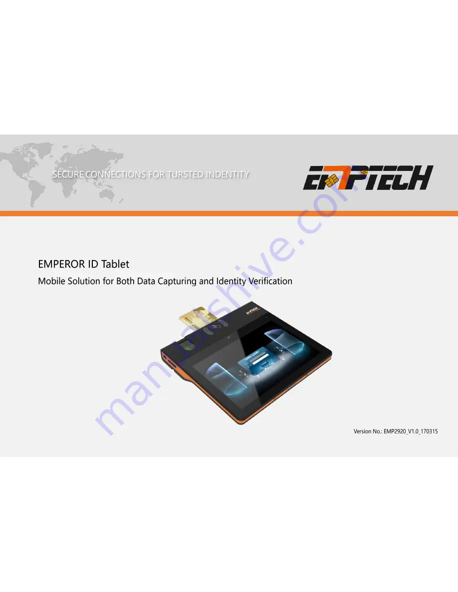 Emptech EMP2920 Скачать руководство пользователя страница 1