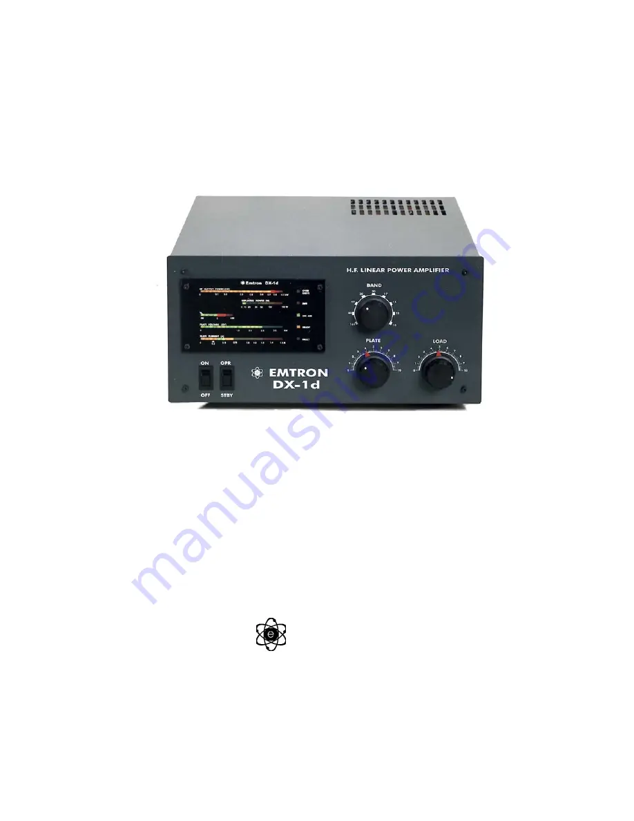 Emtron DX-1d Operating Manual Download Page 1