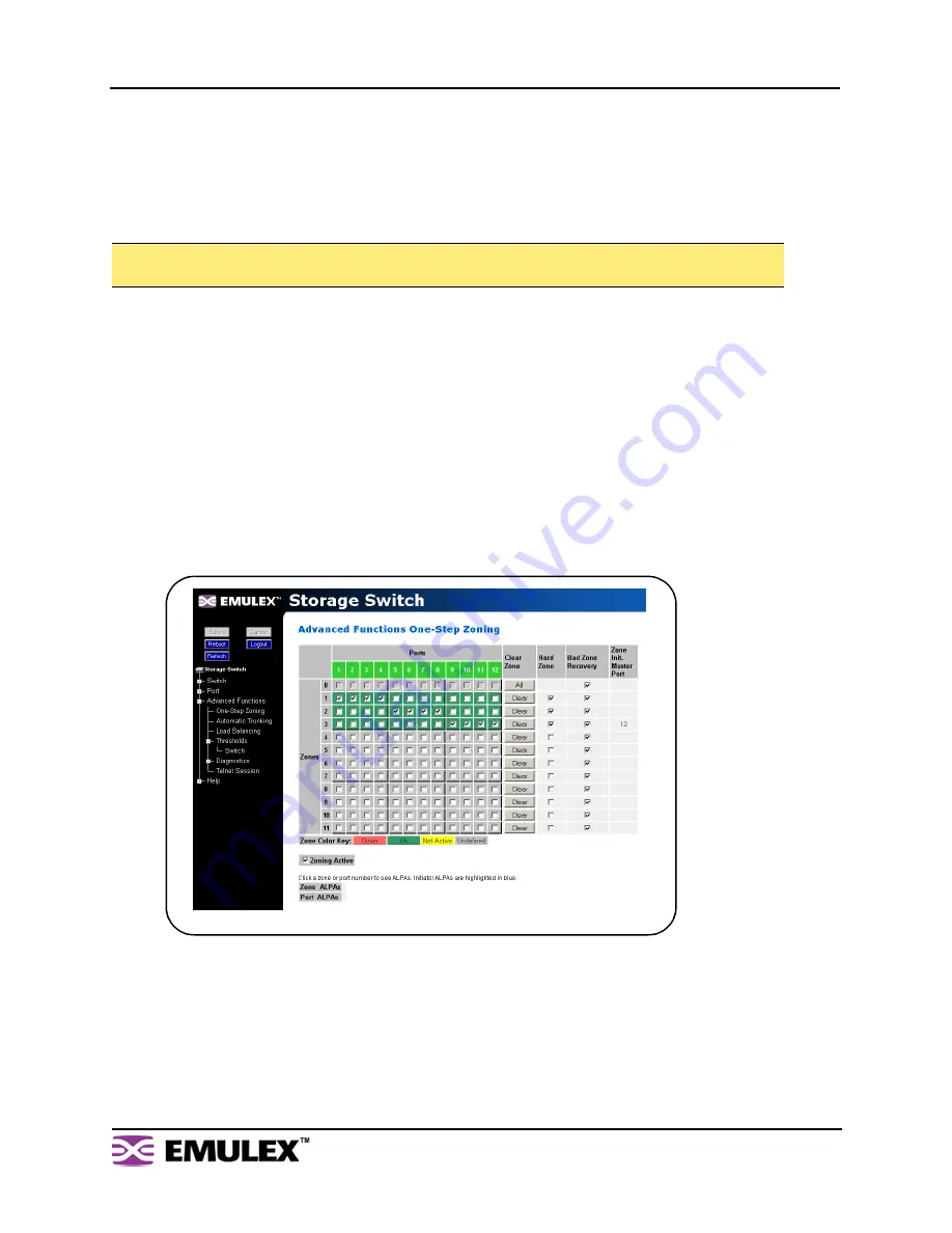 Emulex InSpeed 350 User Manual Download Page 45