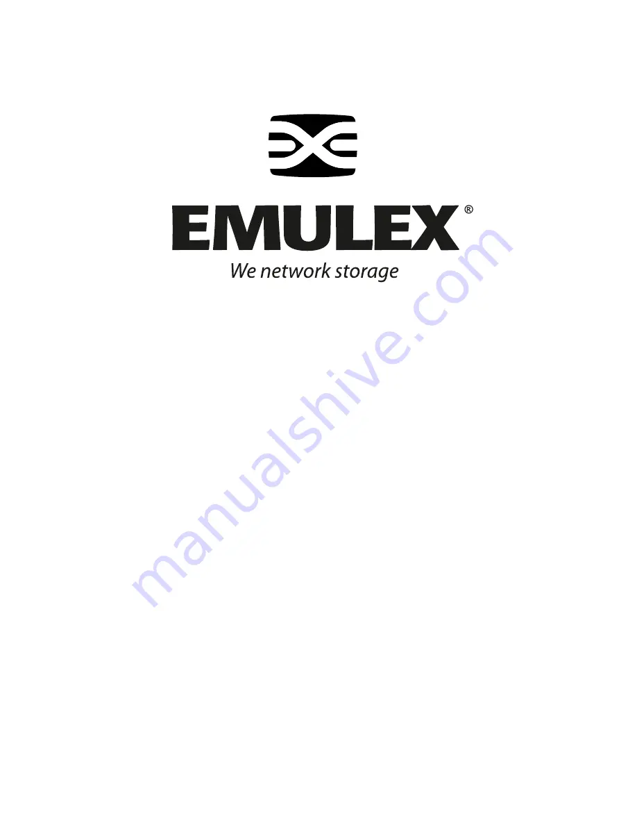 Emulex LP11002 Installation Manual Download Page 1