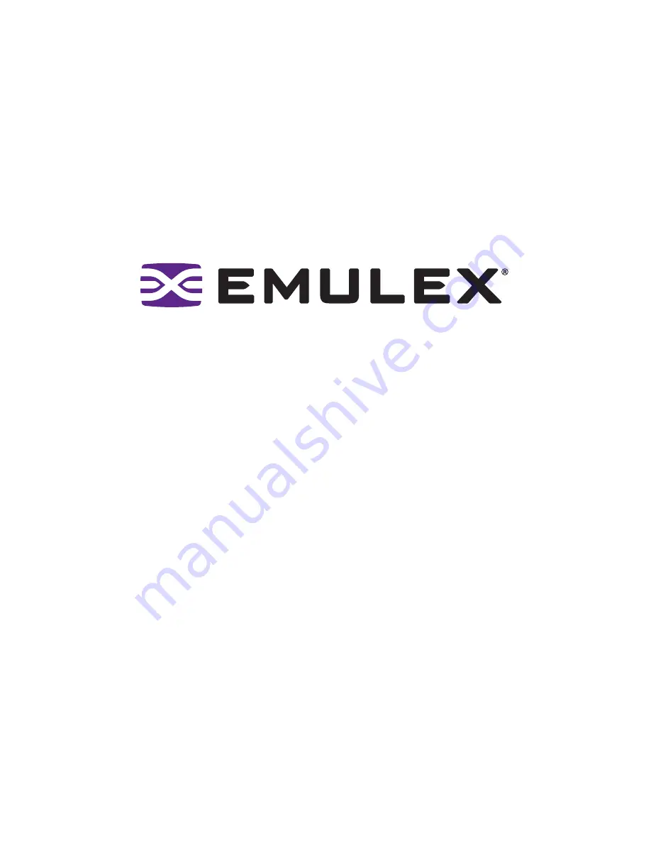 Emulex LP21000 Скачать руководство пользователя страница 1