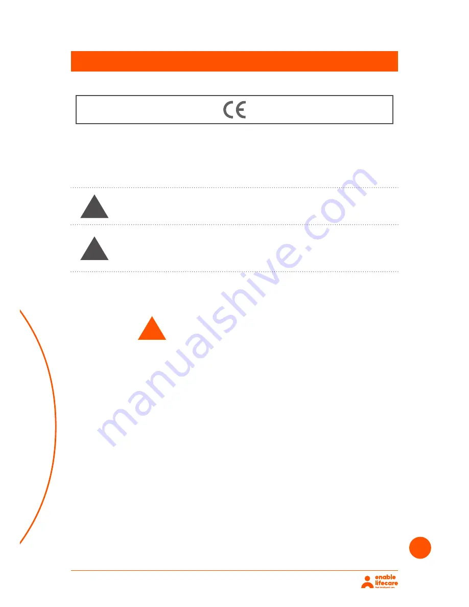 Enable Lifecare Configura Comfort 1 User Manual Download Page 3