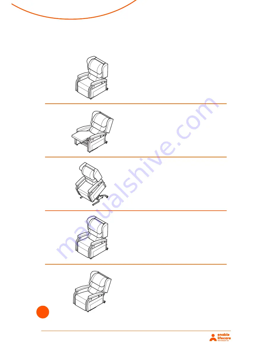 Enable Lifecare Configura Comfort 1 User Manual Download Page 12