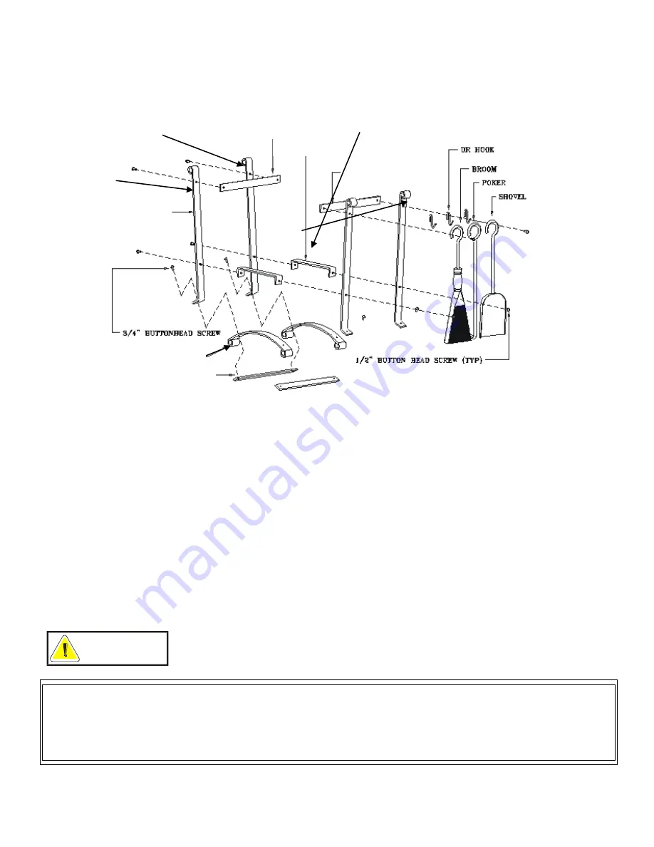 Enclume Curved Sling Rack LR16 Quick Start Manual Download Page 2