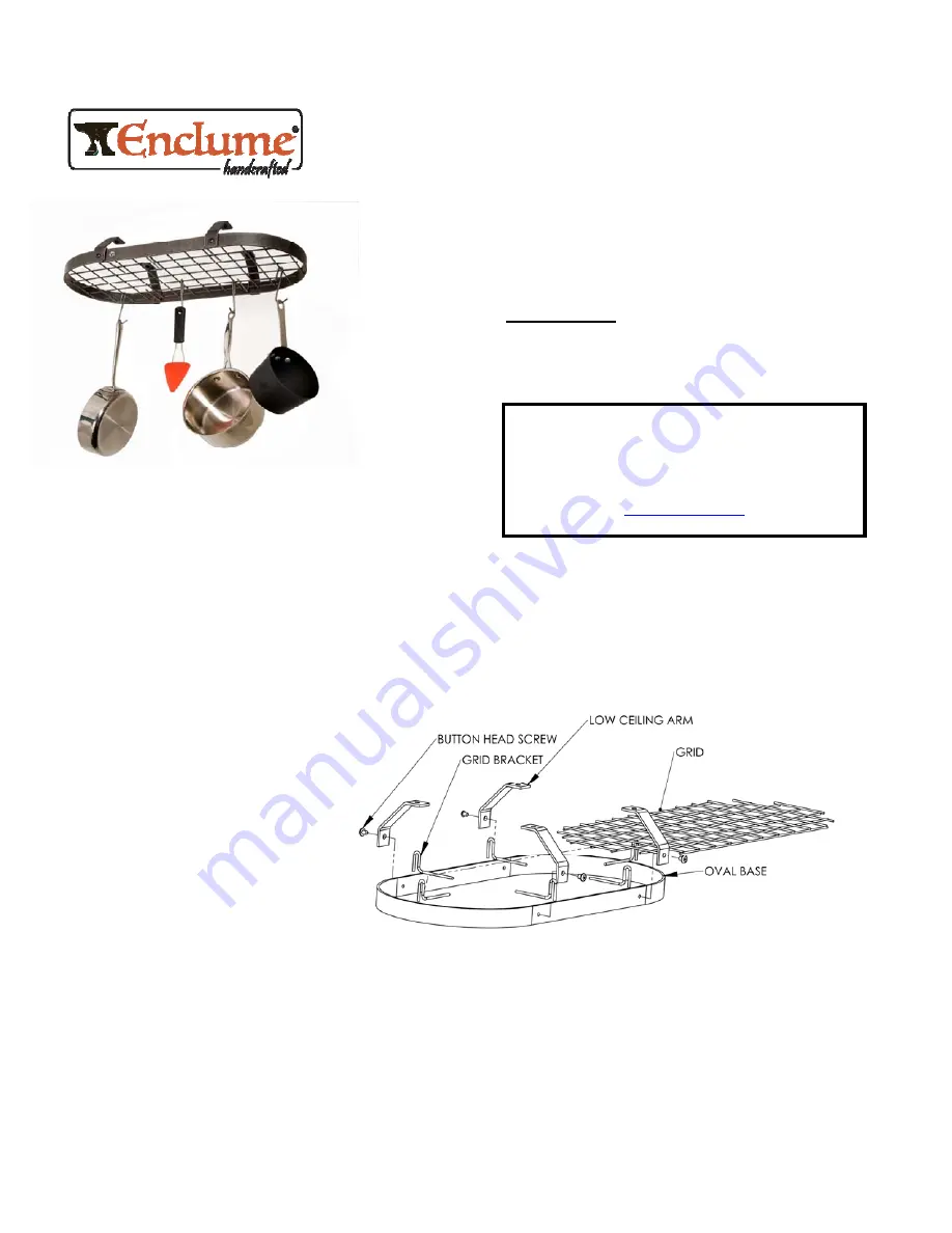 Enclume DR4LC Quick Manual Download Page 1