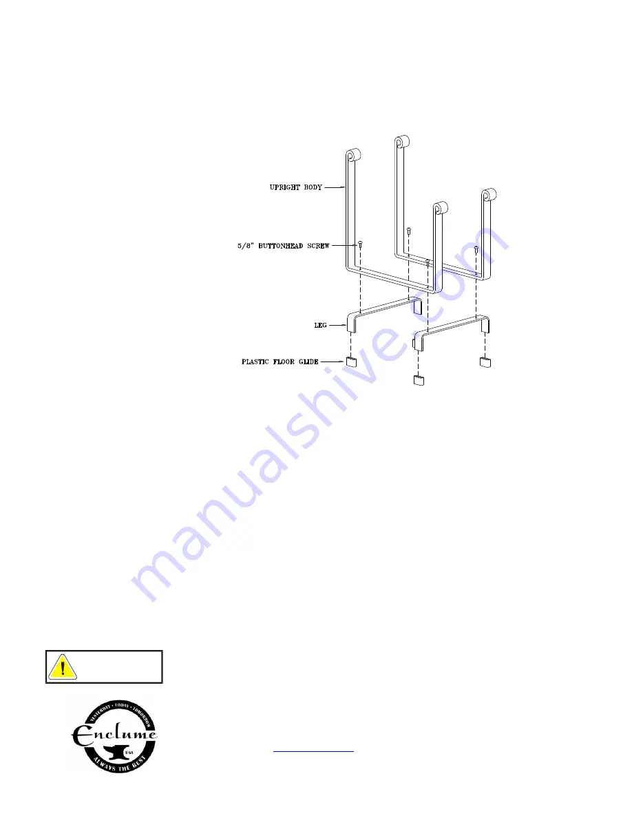 Enclume LR7 Assembly And Installation Instructions Download Page 2