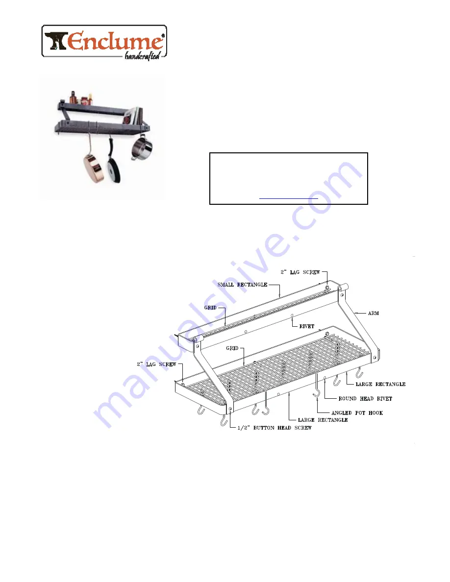 Enclume PR8c Quick Start Manual Download Page 1