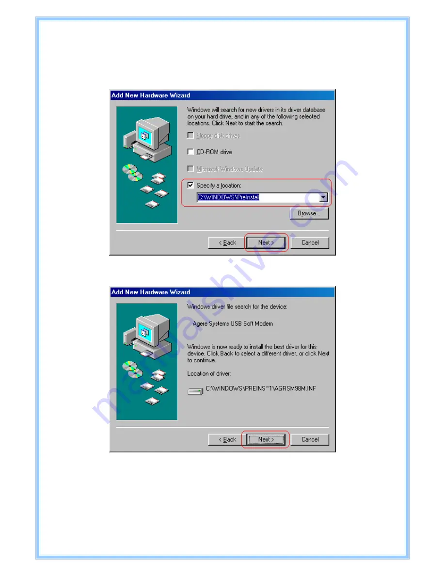 Encore 56K ANALOG MODEM User Manual Download Page 13