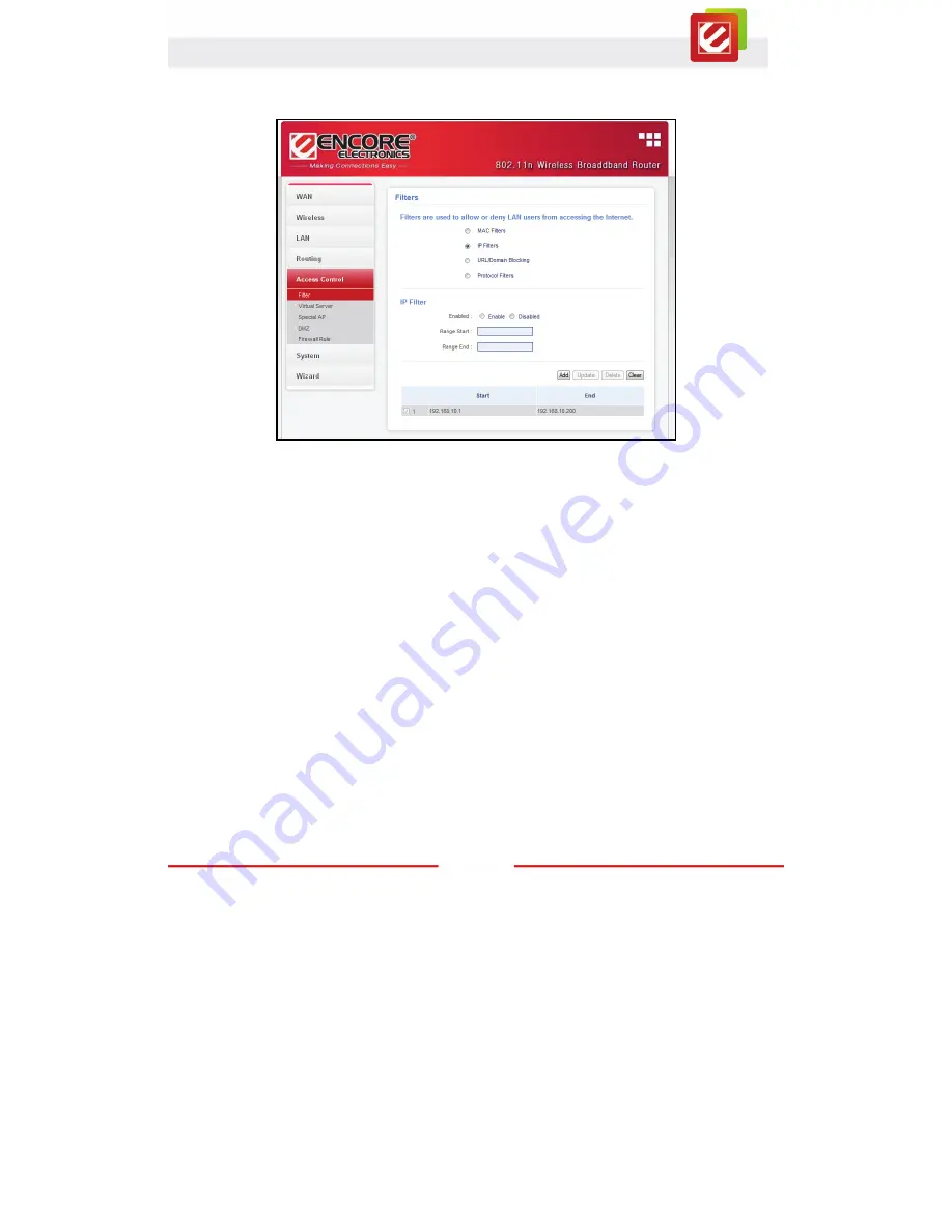 Encore ENHWI-1AN4x User Manual Download Page 35