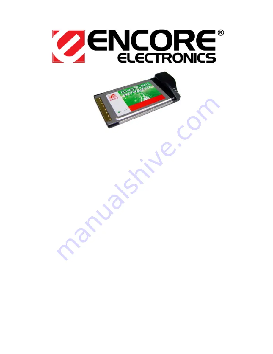 Encore ENP832-TX-PC Specifications Download Page 1