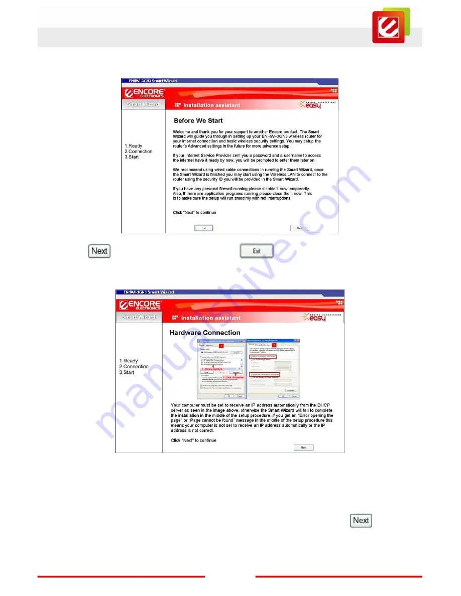 Encore N150 Series User Manual Download Page 17