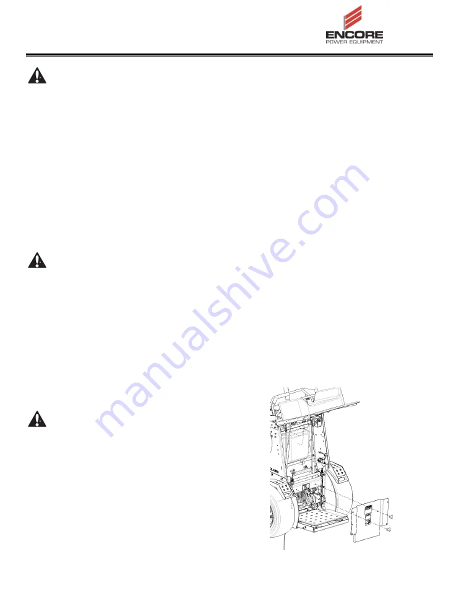 Encore Rage ER32FS600VL Operator'S Manual Download Page 27