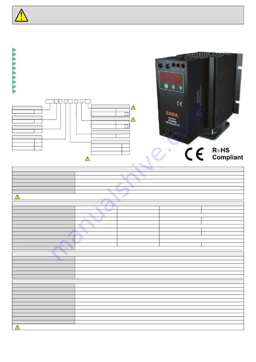 ENDA ERPA Series Manual Download Page 1