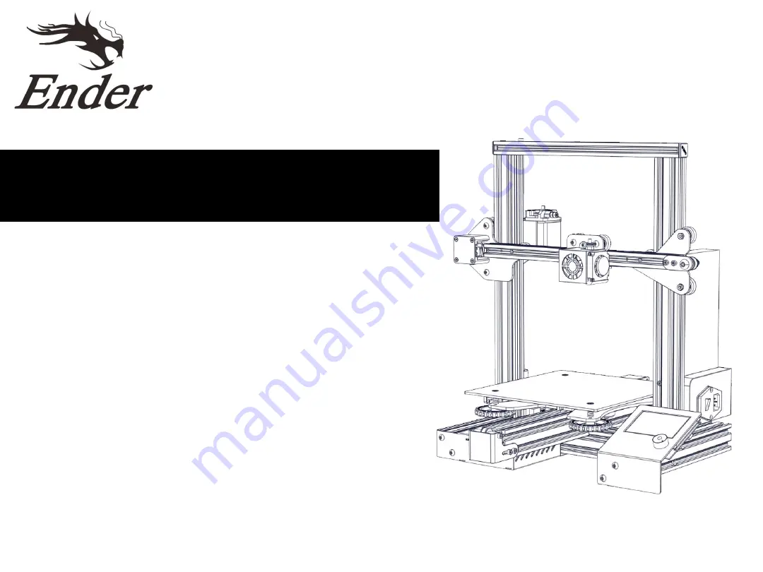 Ender Ender-3 Pro Скачать руководство пользователя страница 1