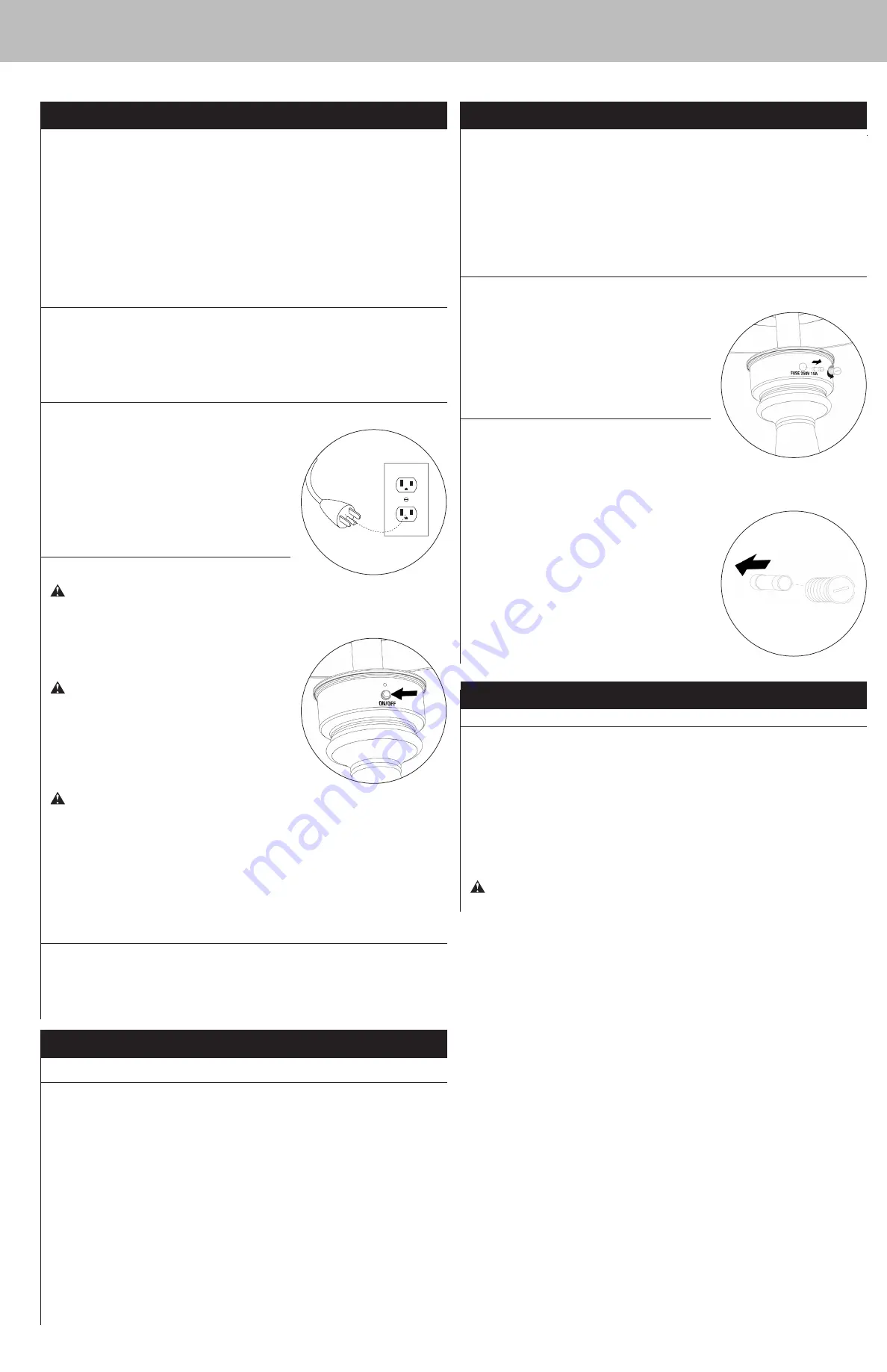 Endless Summer EWTS830SP Owner'S Manual Download Page 5