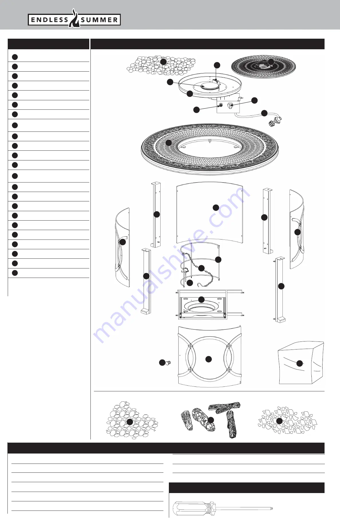 Endless Summer GAD1390SP Owner'S Manual Download Page 4