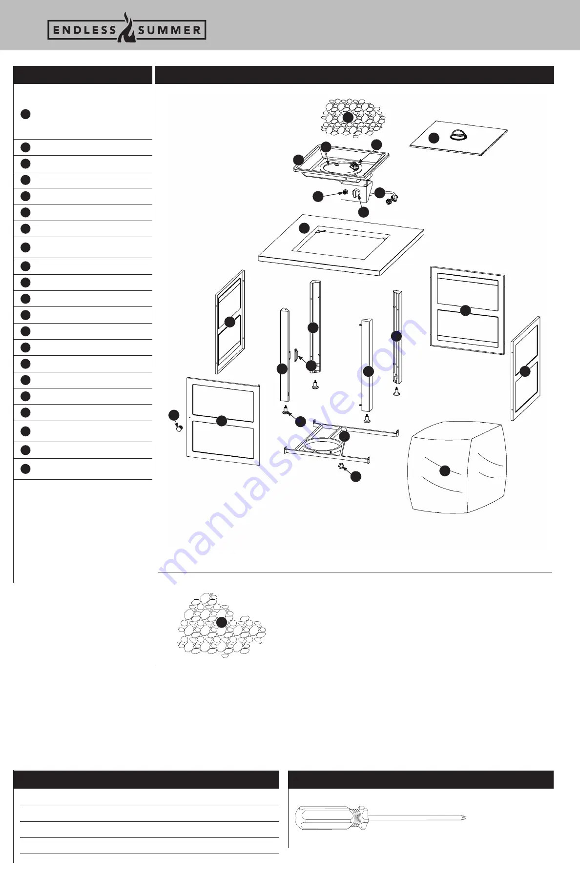 Endless Summer GAD15269G Owner'S Manual Download Page 4