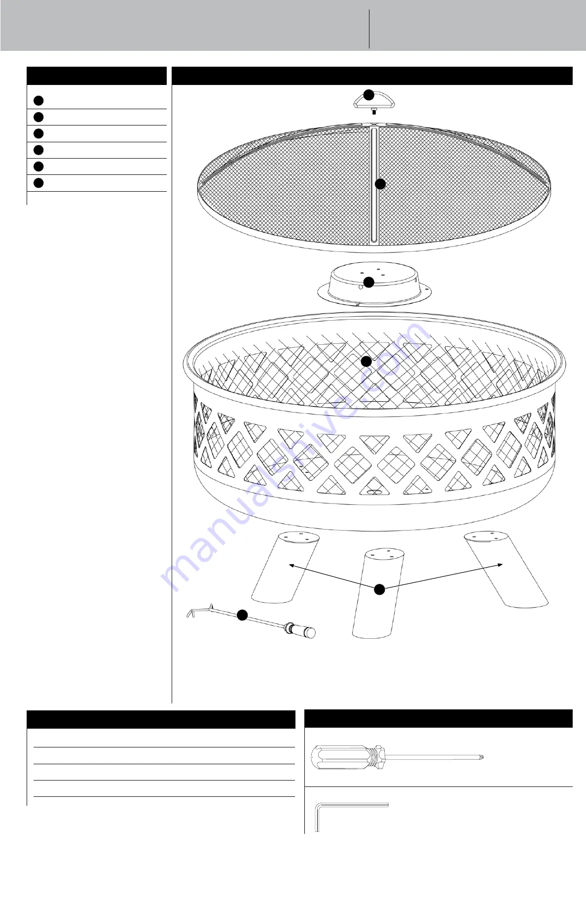 Endless Summer WAD15032MT Owner'S Manual Download Page 3