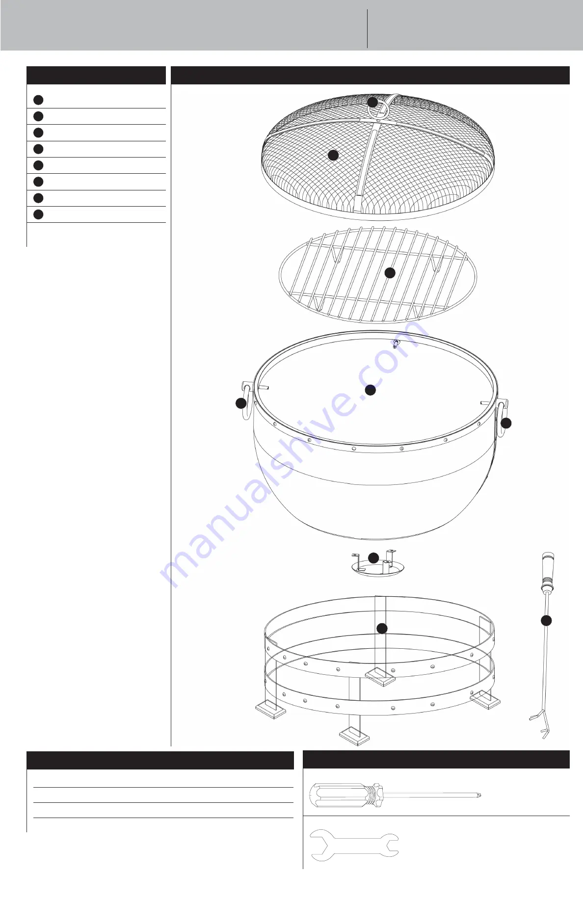 Endless Summer WAD1579SP Owner'S Manual Download Page 3