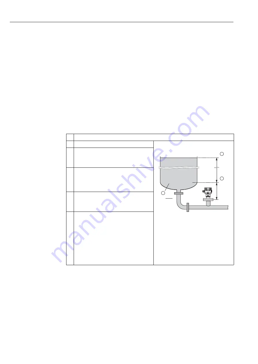 Endress+Hauser Deltapilot M FMB50 Operating Instructions Manual Download Page 62