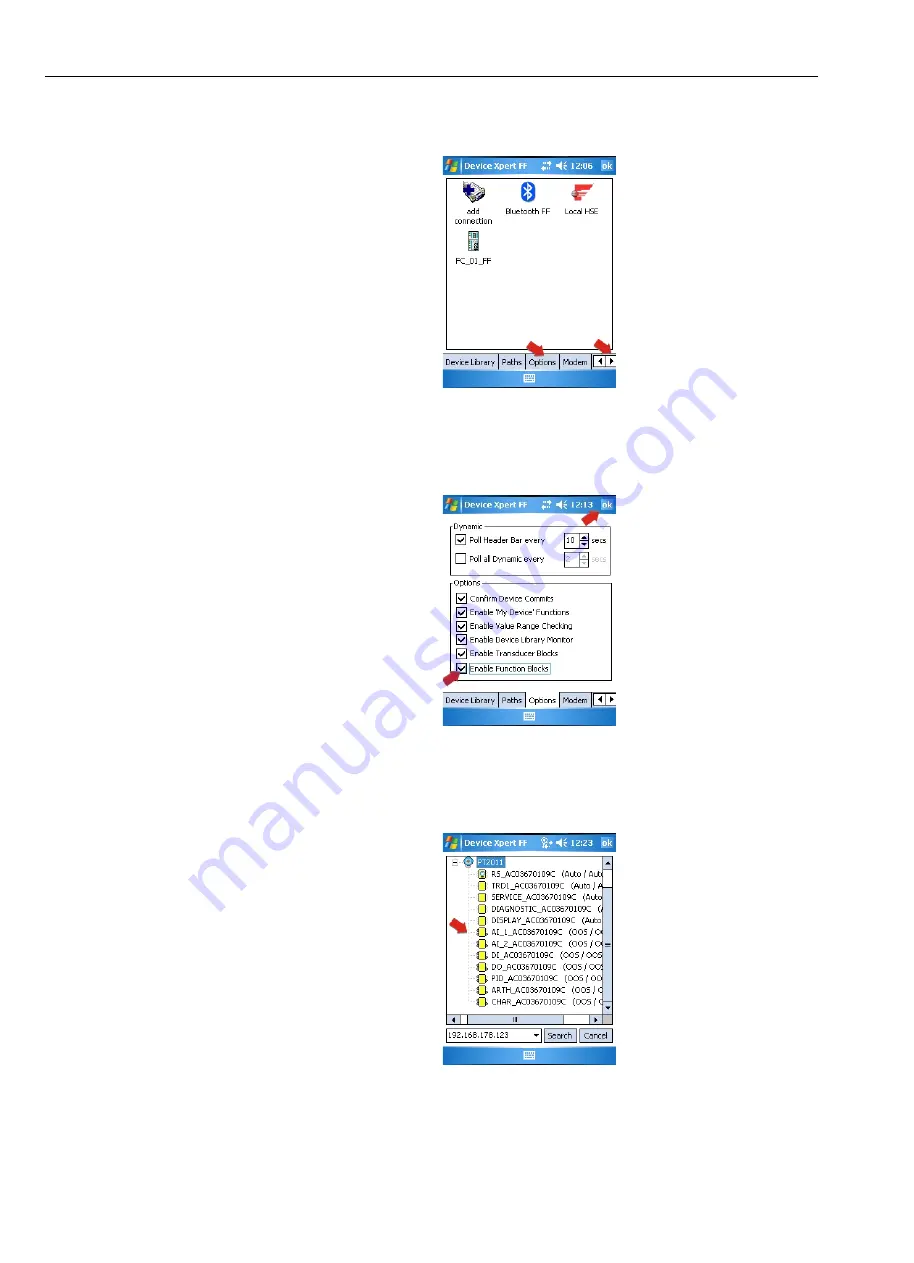 Endress+Hauser Field Xpert SFX100 Скачать руководство пользователя страница 64