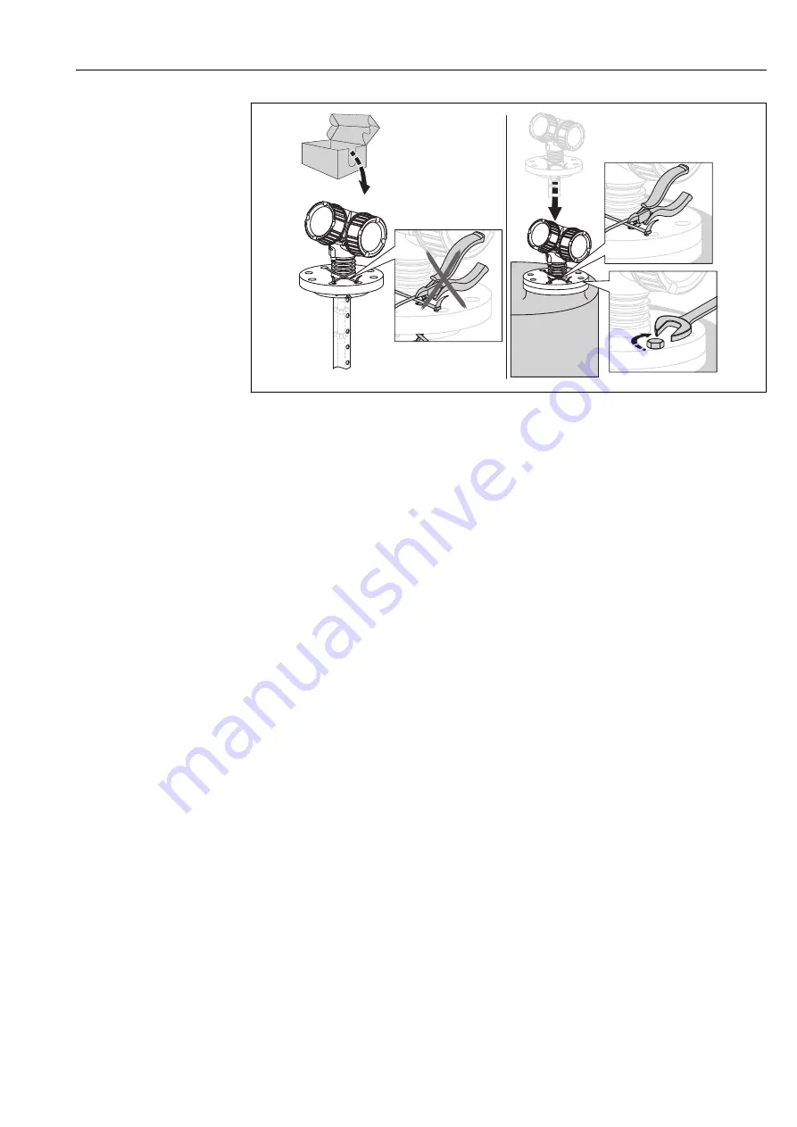 Endress+Hauser Levelflex FMP55 Operating Instructions Manual Download Page 21