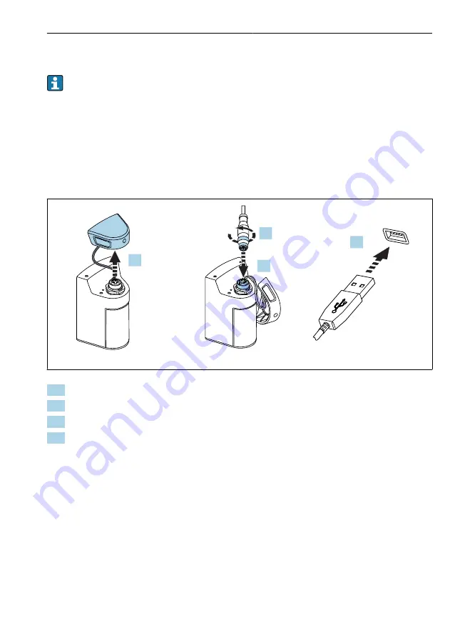 Endress+Hauser Liquiline Mobile CML18 Operating Instructions Manual Download Page 15