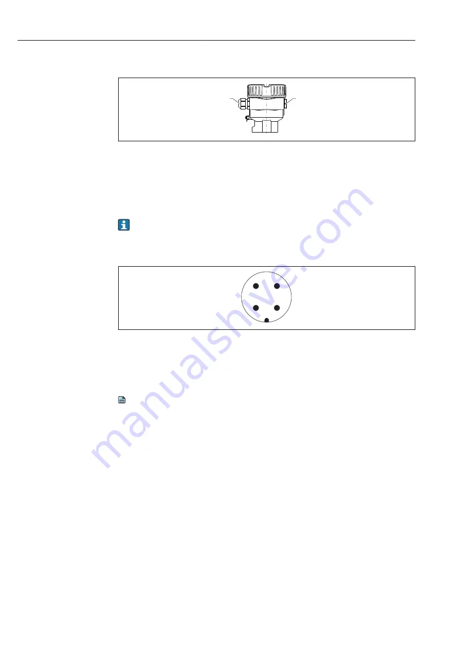 Endress+Hauser Liquiphant FTL62 Operating Instructions Manual Download Page 24