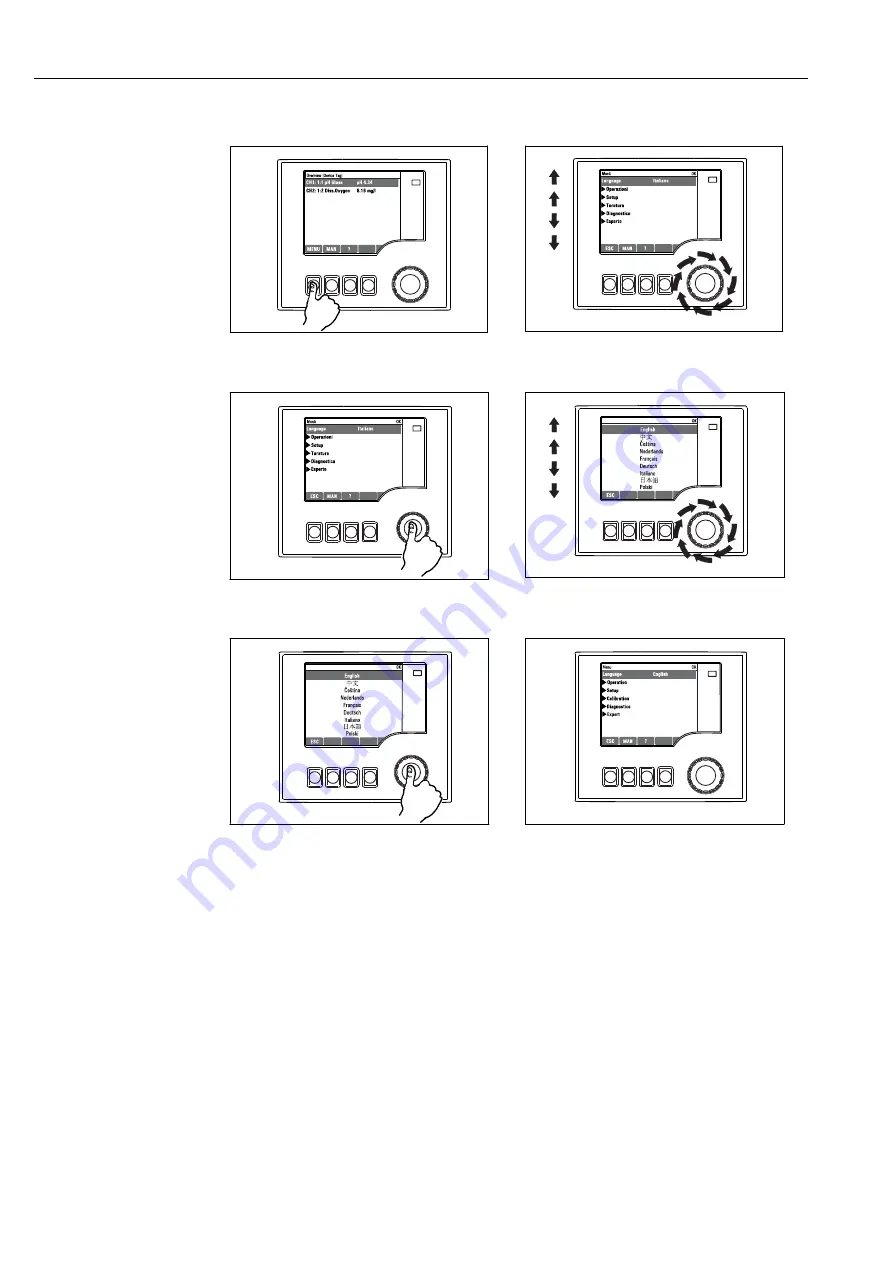 Endress+Hauser Liquistation CSF34 Operating Instructions Manual Download Page 48