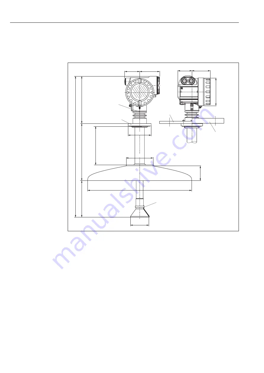 Endress+Hauser micropilot S FMR 533 Operating Instructions Manual Download Page 12