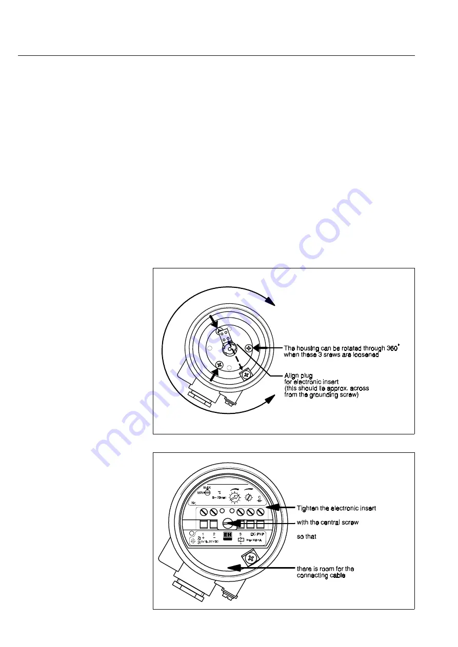 Endress+Hauser nivocompact FTC 831 Installation And Operating Manual Download Page 14