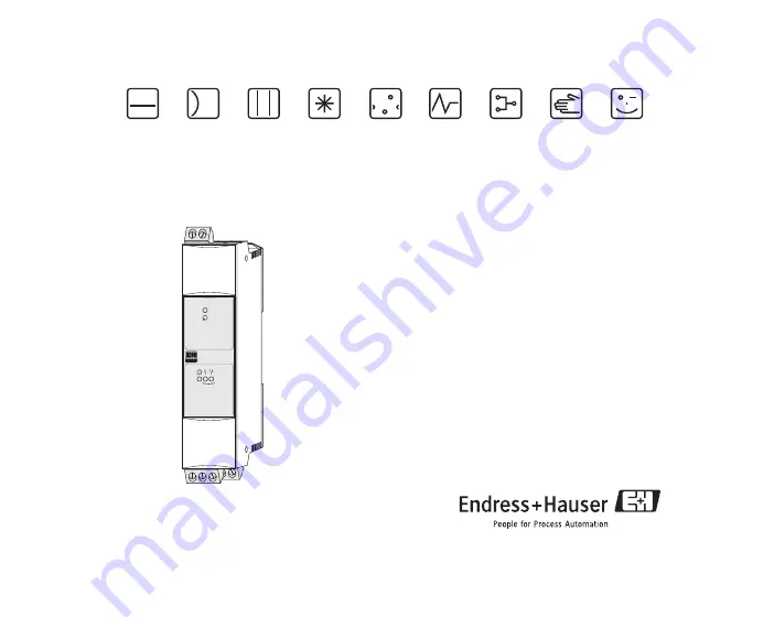 Endress+Hauser Nivotester FTL325N-1 1 Скачать руководство пользователя страница 1