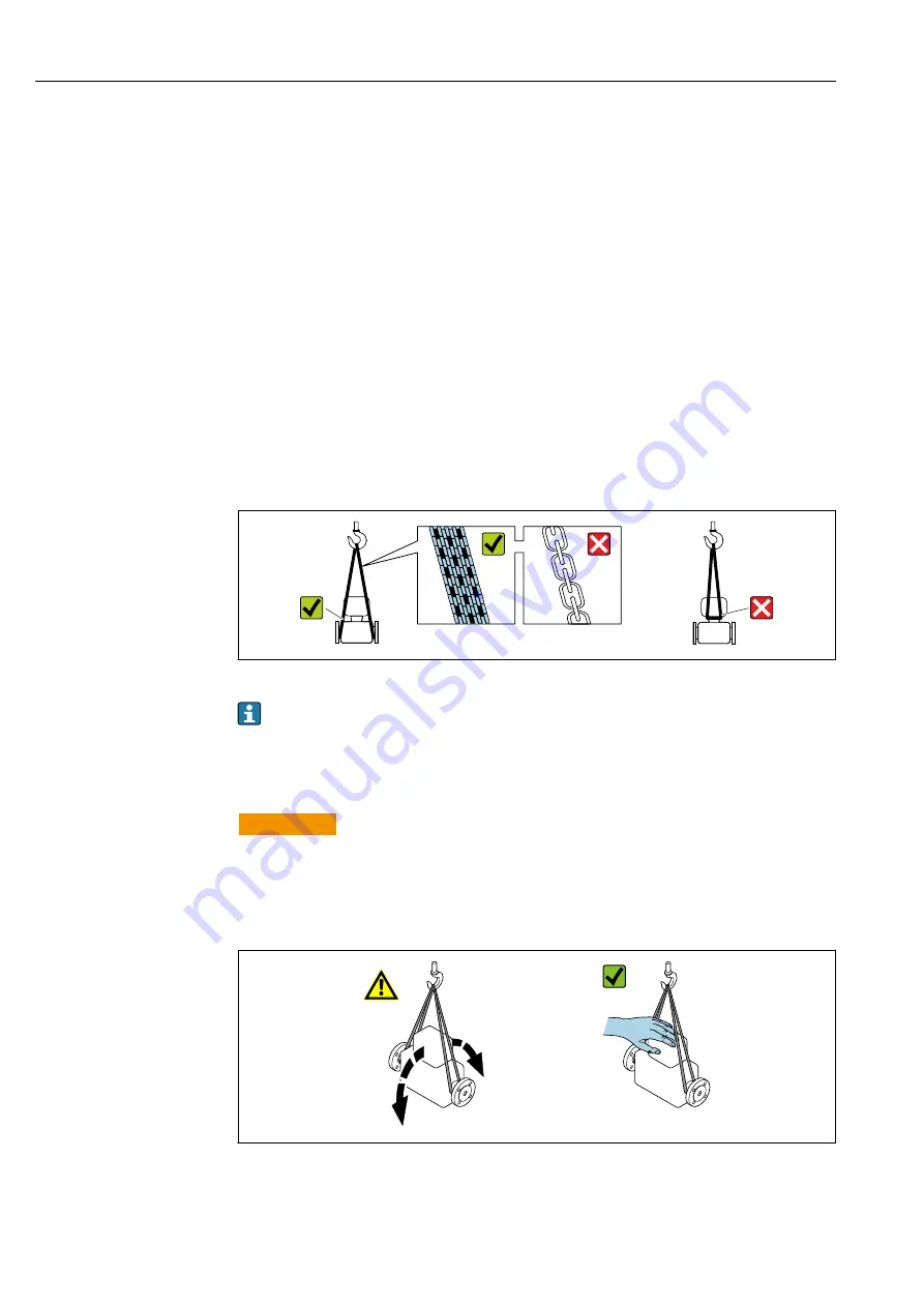 Endress+Hauser Proline Promass E 100 Operating Instructions Manual Download Page 16