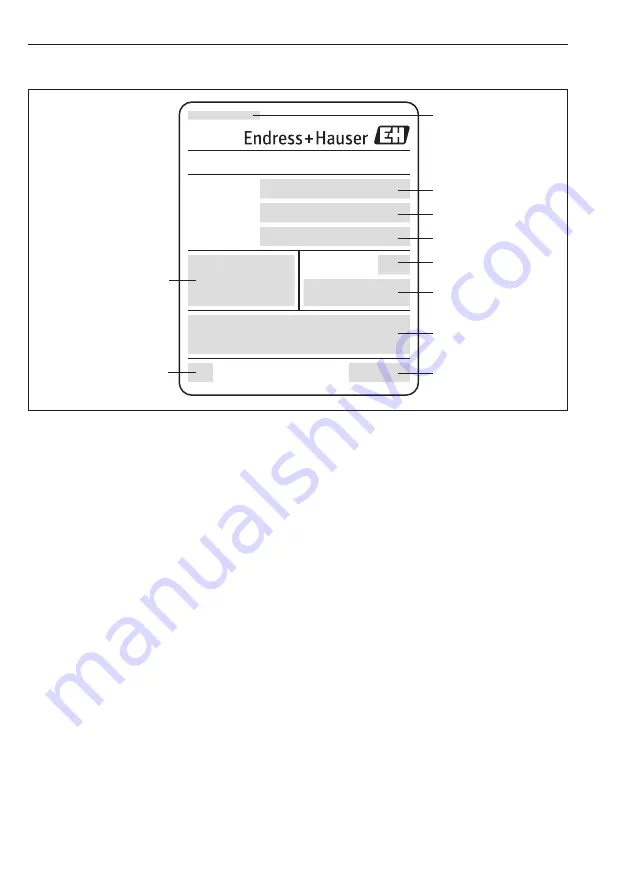 Endress+Hauser Solimotion FTR20 Operating Instructions Manual Download Page 12