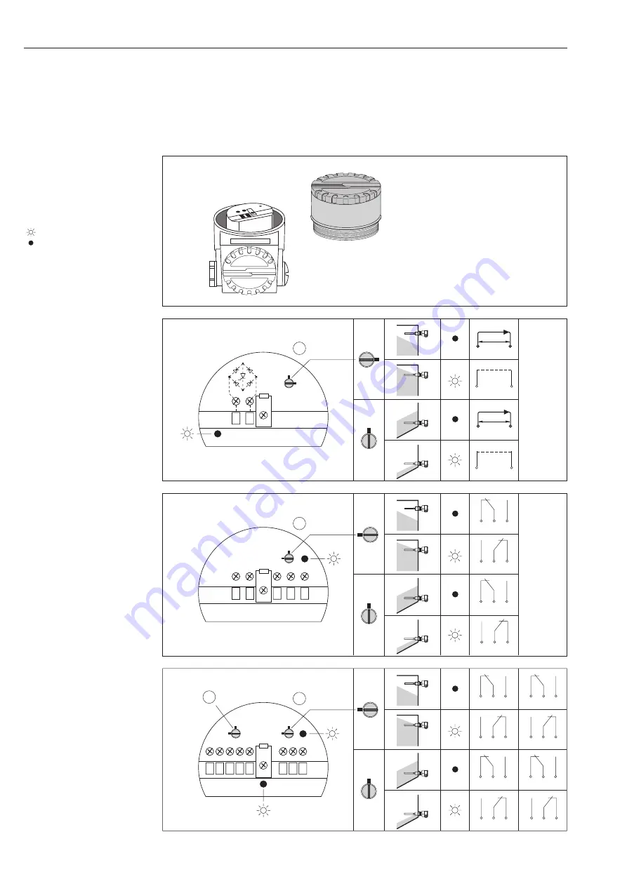 Endress+Hauser soliphant II FTM 30 DR Operating Instructions Manual Download Page 2