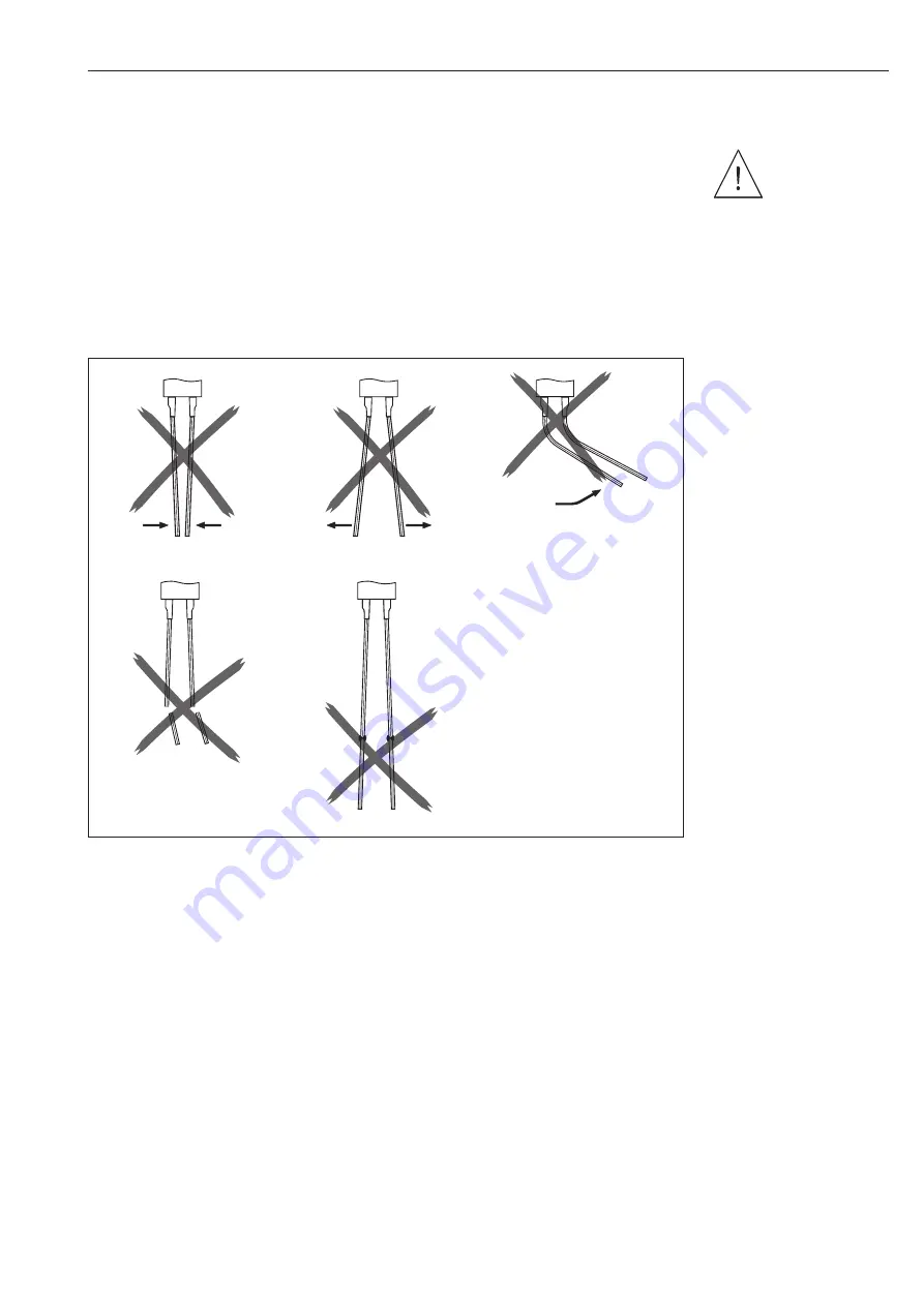 Endress+Hauser soliphant II FTM 30 DR Operating Instructions Manual Download Page 13