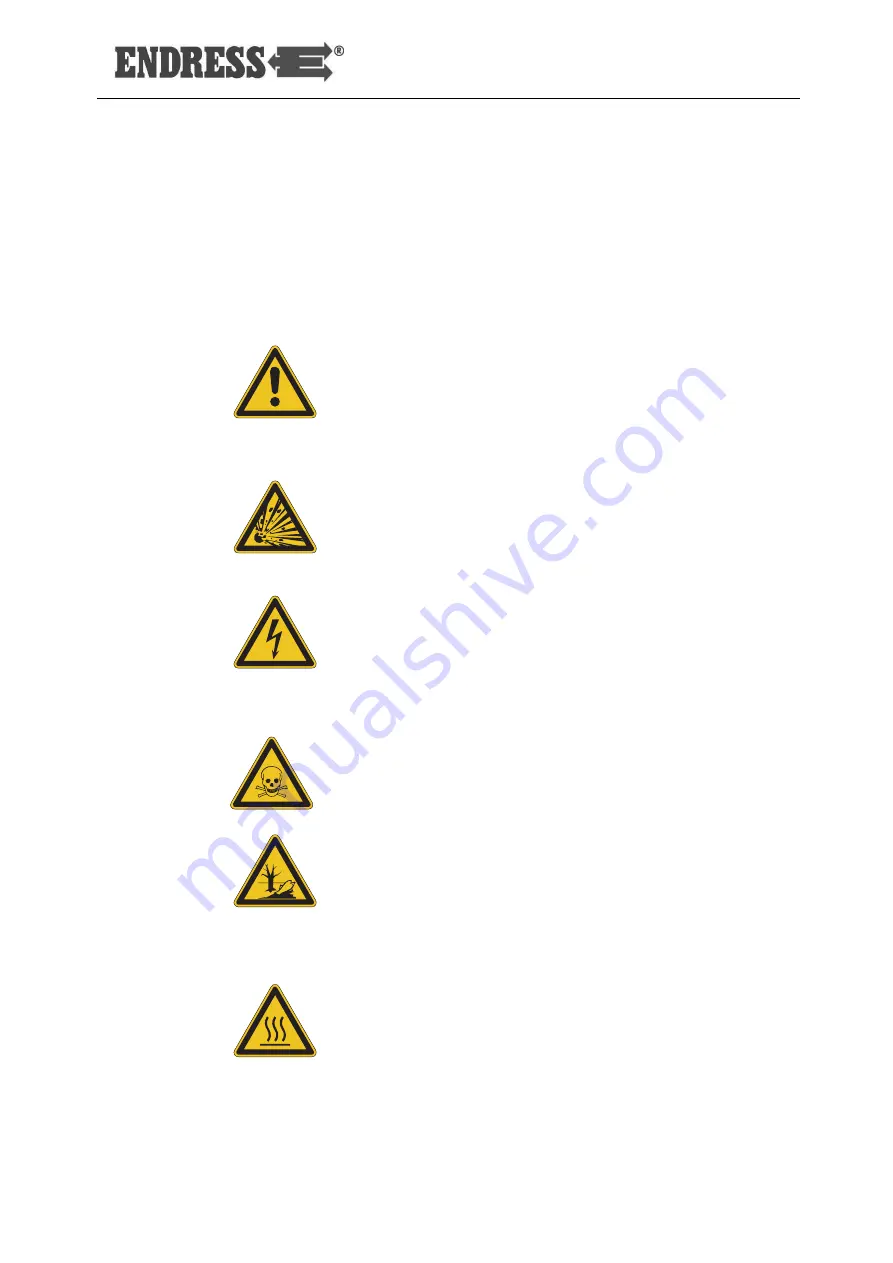 Endress ESE 1104 DBG ES FS DIN Operating Instructions Manual Download Page 9