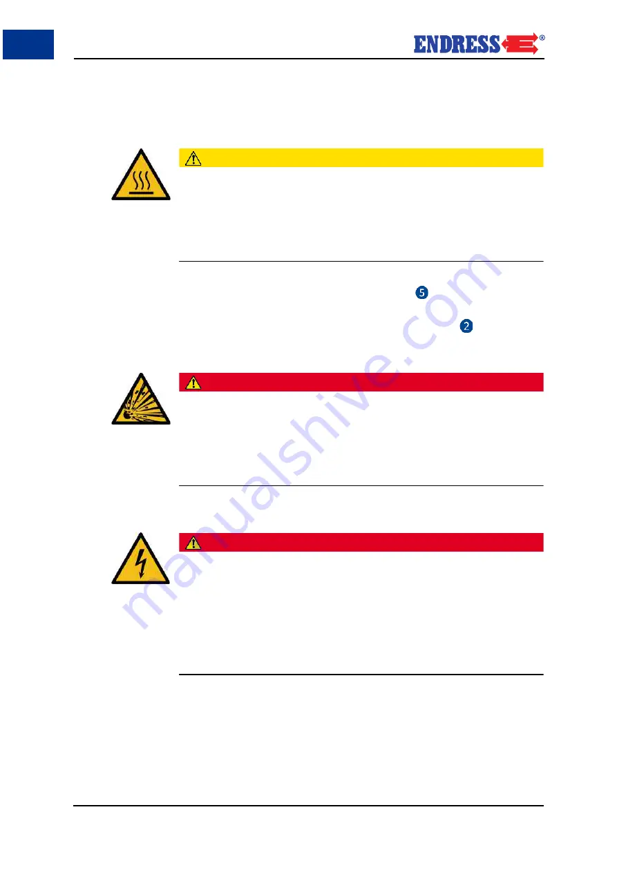 Endress ESE Series Translation Of The Operating Instructions Download Page 34