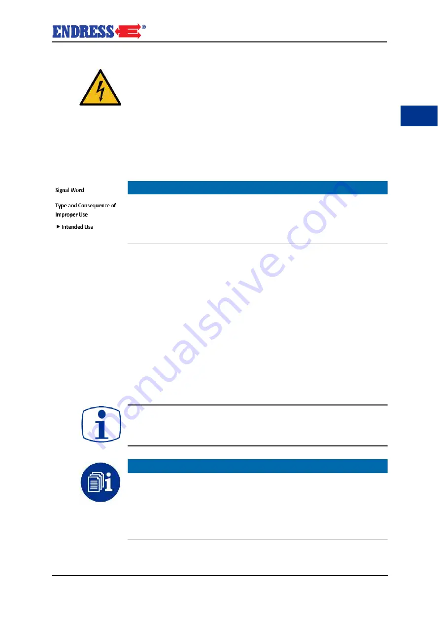 Endress ESE Series Скачать руководство пользователя страница 265