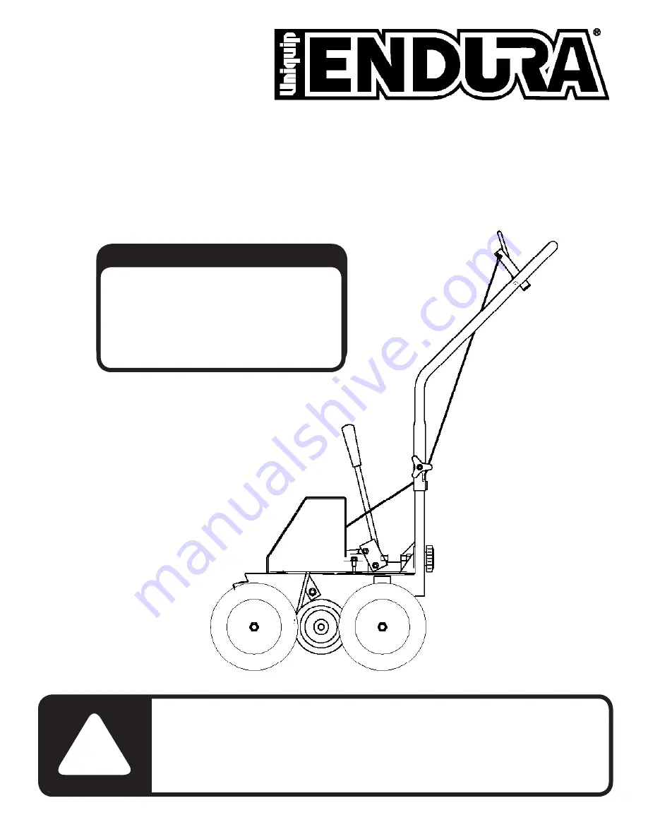 Endura ENLC52HC Operator'S Manual Download Page 1