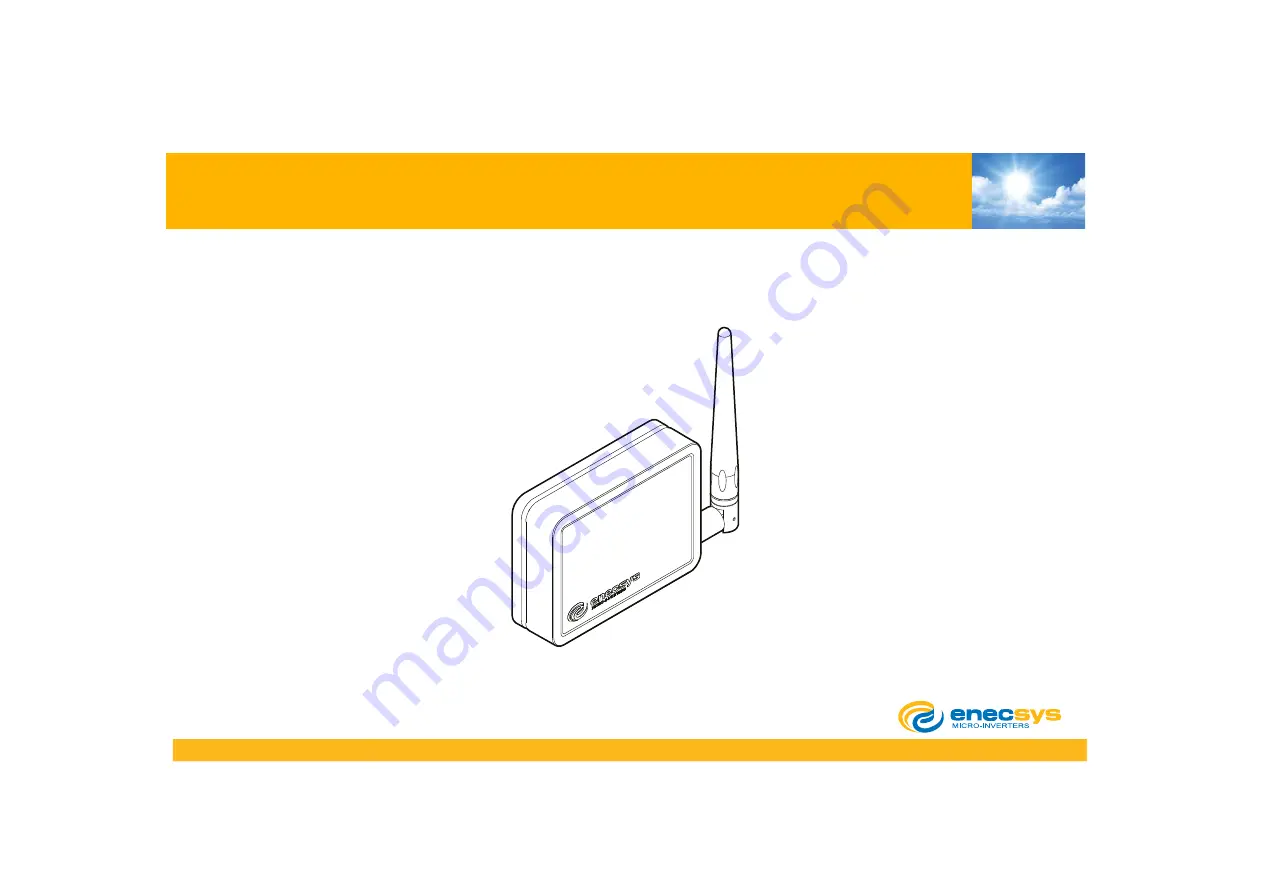 Enecsys Single Repeater Скачать руководство пользователя страница 1