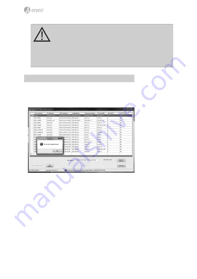 Eneo 214560 Quick Installation Manual Download Page 34