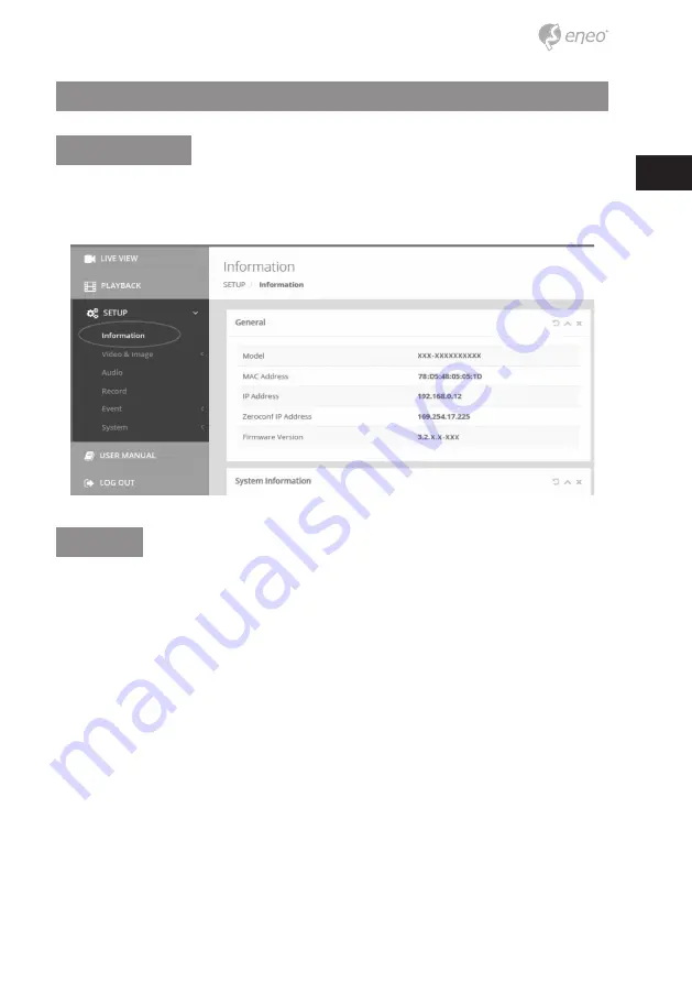 Eneo ICB-72M2713MAA Quick Installation Manual Download Page 19