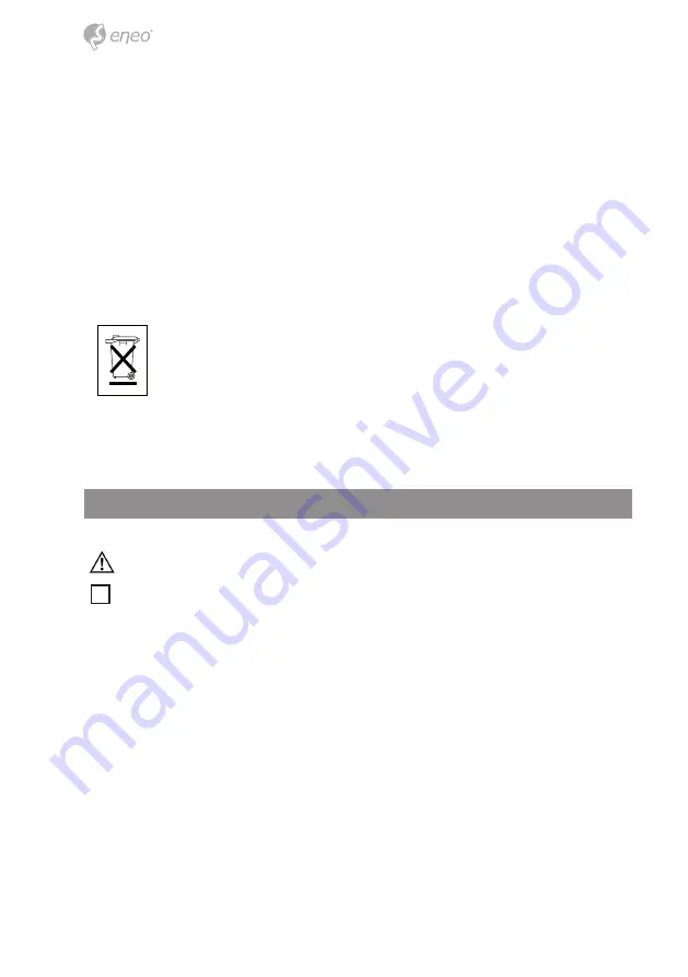 Eneo INR-18N040005A Quick Installation Manual Download Page 22