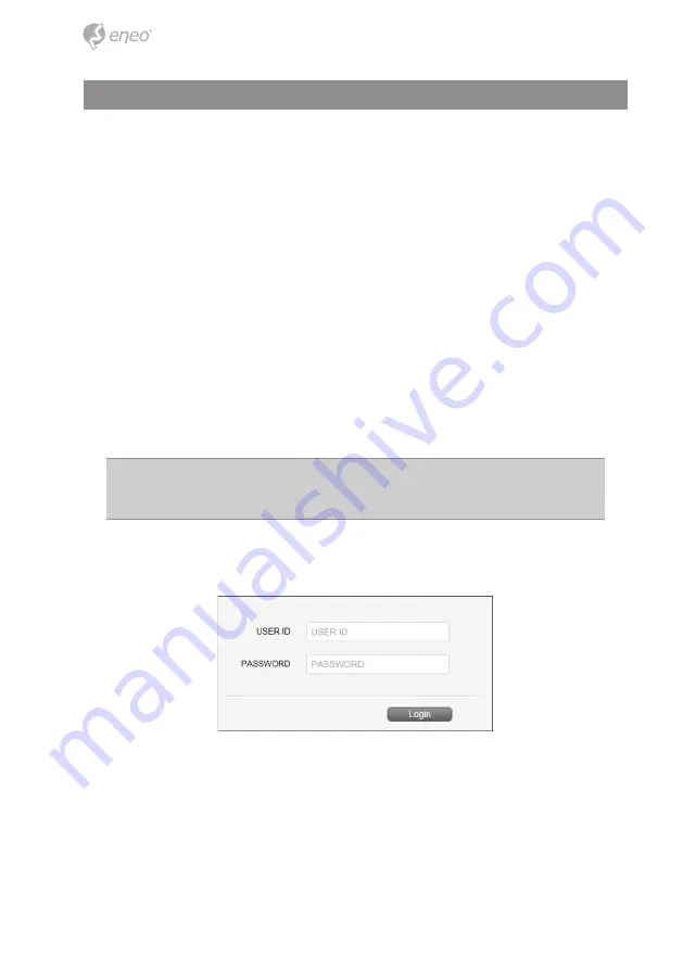 Eneo ISM-62F0028W0A Quick Installation Manual Download Page 8