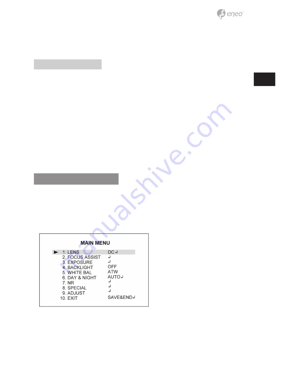 Eneo MPD-62V2812P0A Quick Installation Manual Download Page 25