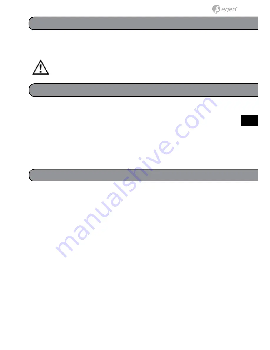 Eneo PNR-5304 Quick Installation Manual Download Page 43