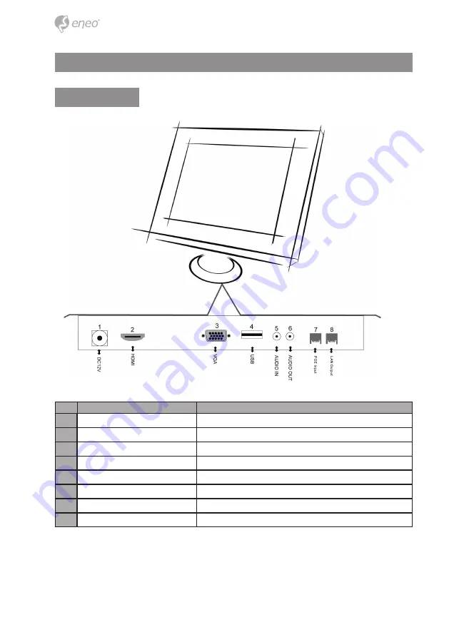 Eneo VM-FHD22PP Installation Manual Download Page 6