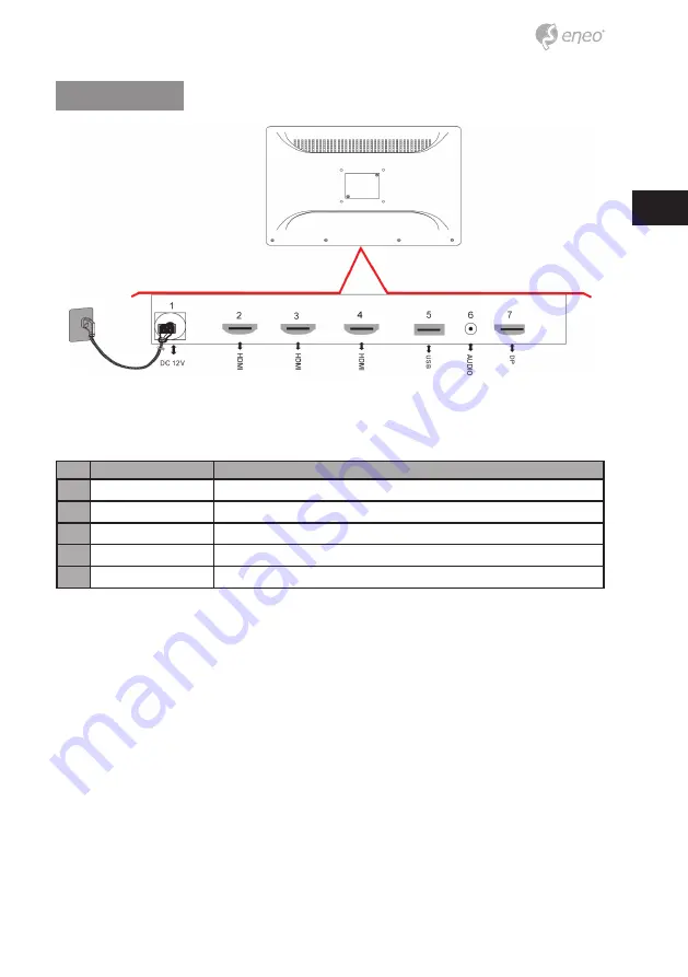 Eneo VM-UHD32P Installation Manual Download Page 19