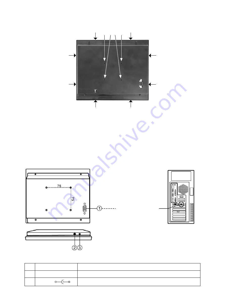 Eneo VMC-10.4LCD-CM Installation And Operating Instructions Manual Download Page 12